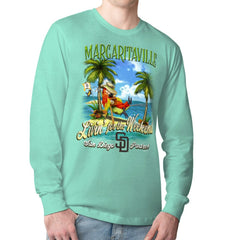 San Diego Padres Margaritaville Livin' for the Weekend Long Sleeve T-Shirt - Mint T-shirts