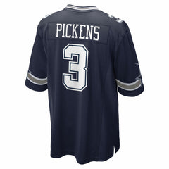 George Pickens Dallas Cowboys Game Jersey - Navy Jerseys