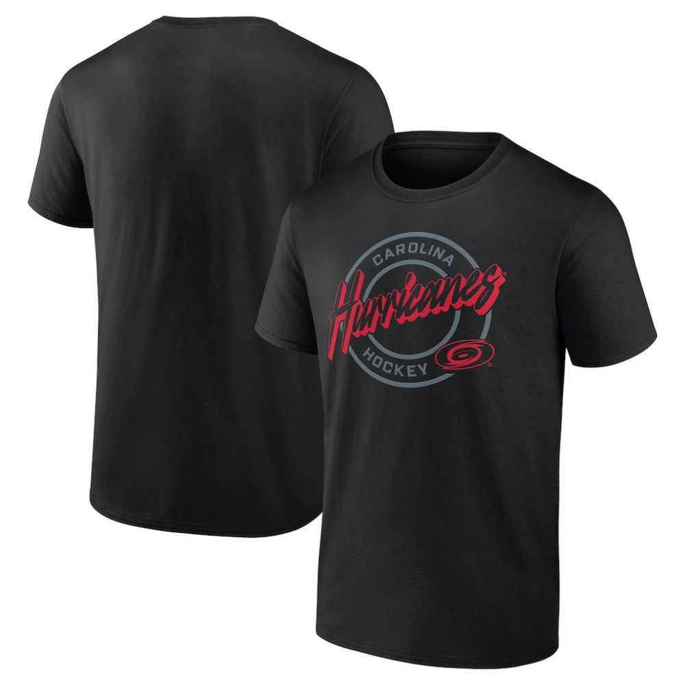 Carolina Hurricanes Colorblock Puck T-Shirt - Black | US 203143848