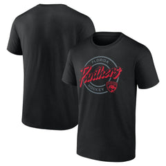 Florida Panthers Colorblock Puck T-Shirt - Black | US 203143851