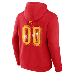 Atlanta Hawks Hustle Custom Pullover Hoodie Red outlet
