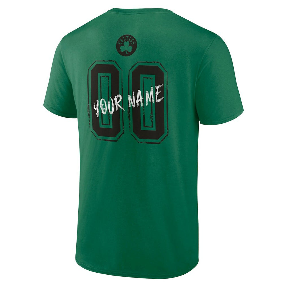 Boston Celtics Hustle Custom T-Shirt Kelly Green outlet