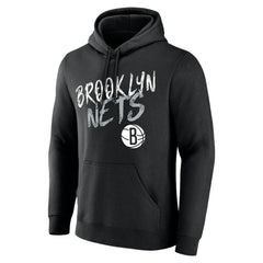 Brooklyn Nets Hustle Custom Pullover Hoodie Black outlet