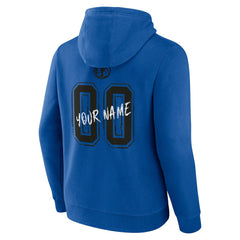 Dallas Mavericks Hustle Custom Pullover Hoodie Blue