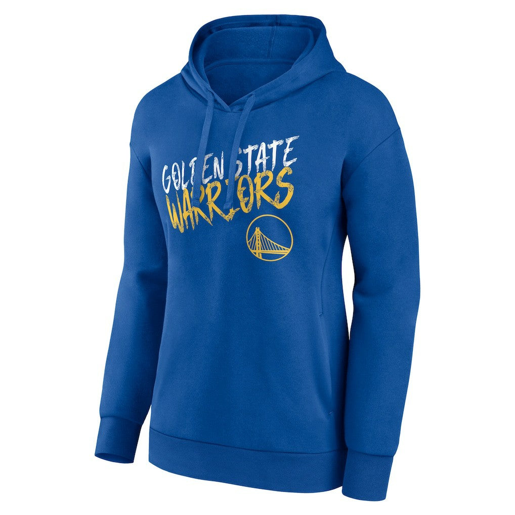 Golden State Warriors Women's Hustle Custom Pullover Hoodie Royal outlet
