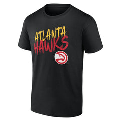Atlanta Hawks Hustle Custom T-Shirt Black