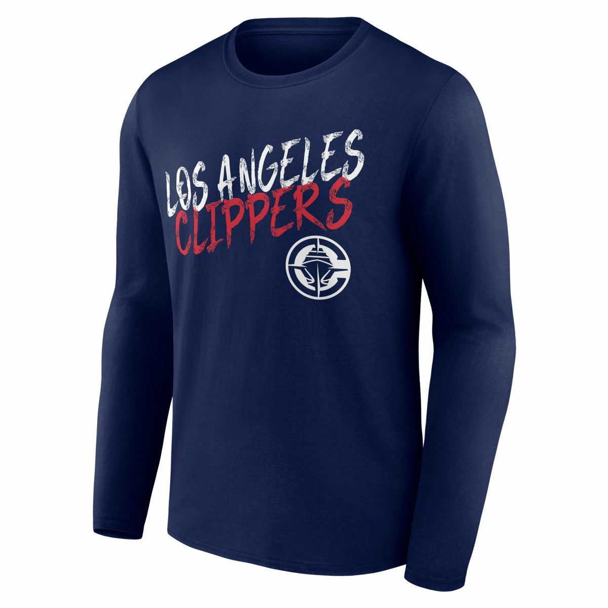 LA Clippers Hustle Custom Long Sleeve T-Shirt Navy outlet