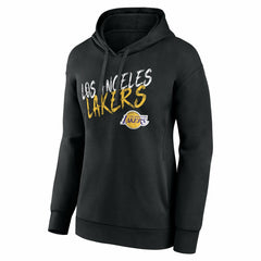 Los Angeles Lakers Women's Hustle Custom Pullover Hoodie Black outlet
