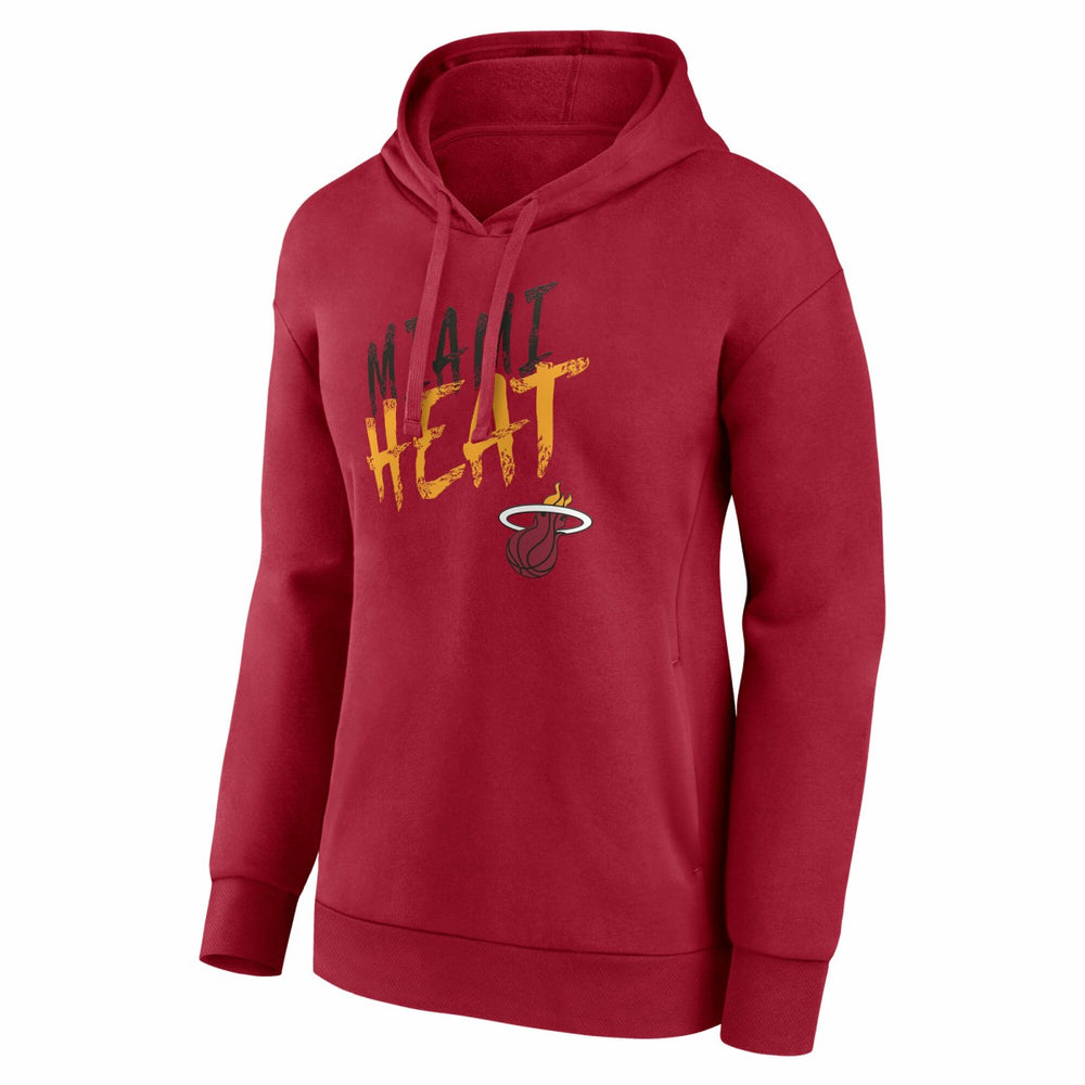 Miami Heat Women's Hustle Custom Pullover Hoodie Red