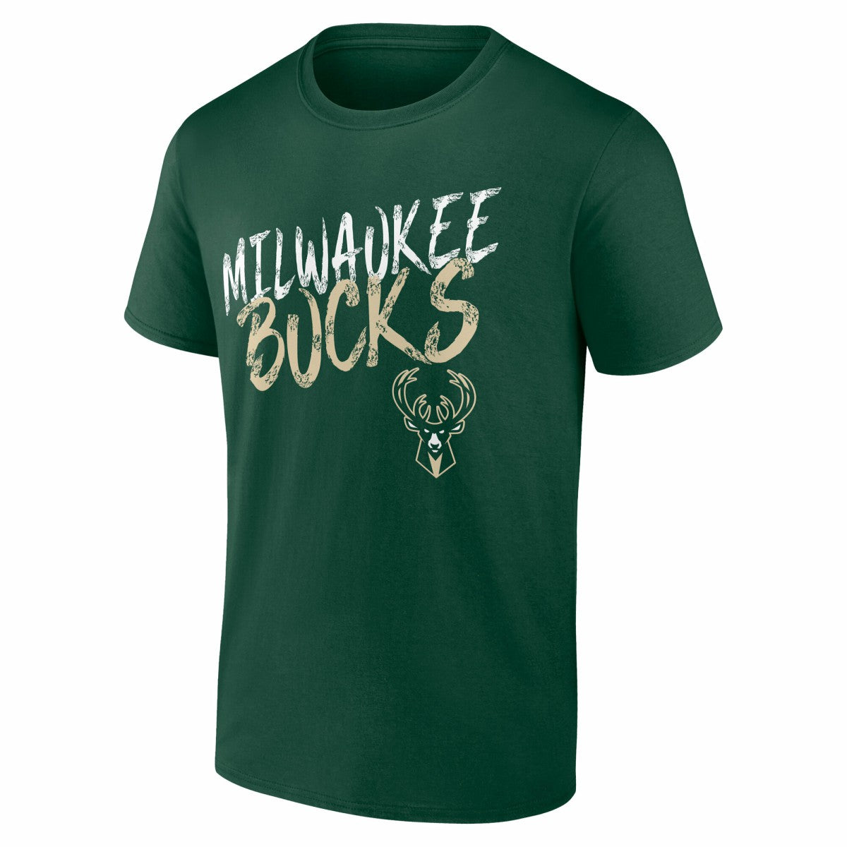 Milwaukee Bucks Hustle Custom T-Shirt Hunter Green