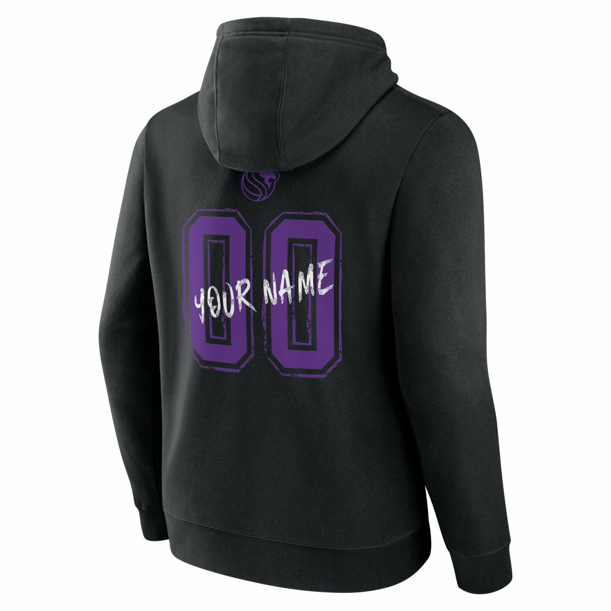 Sacramento Kings Hustle Custom Pullover Hoodie Black outlet