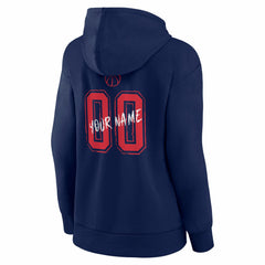 Washington Wizards Women's Hustle Custom Pullover Hoodie Navy