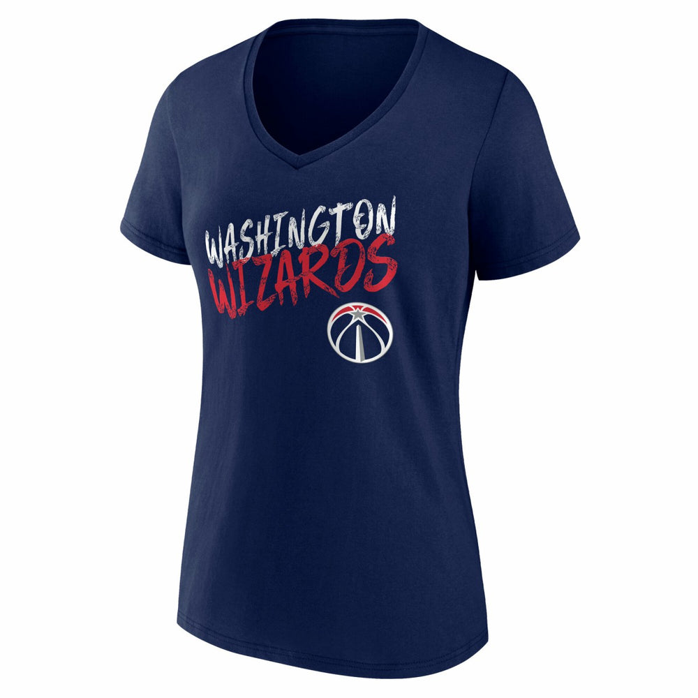 Washington Wizards Women's Hustle Custom V-Neck T-Shirt Navy outlet