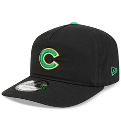 Chicago Cubs New Era 2026 St. Patrick's Day 19TWENTY Adjustable Hat - Black Hats