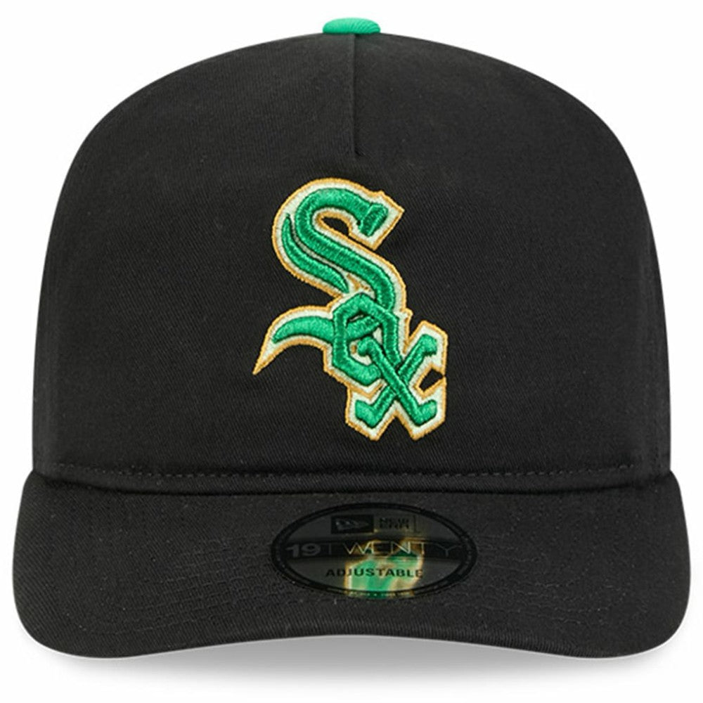 Chicago White Sox New Era 2026 St. Patrick's Day 19TWENTY Adjustable Hat - Black Hats