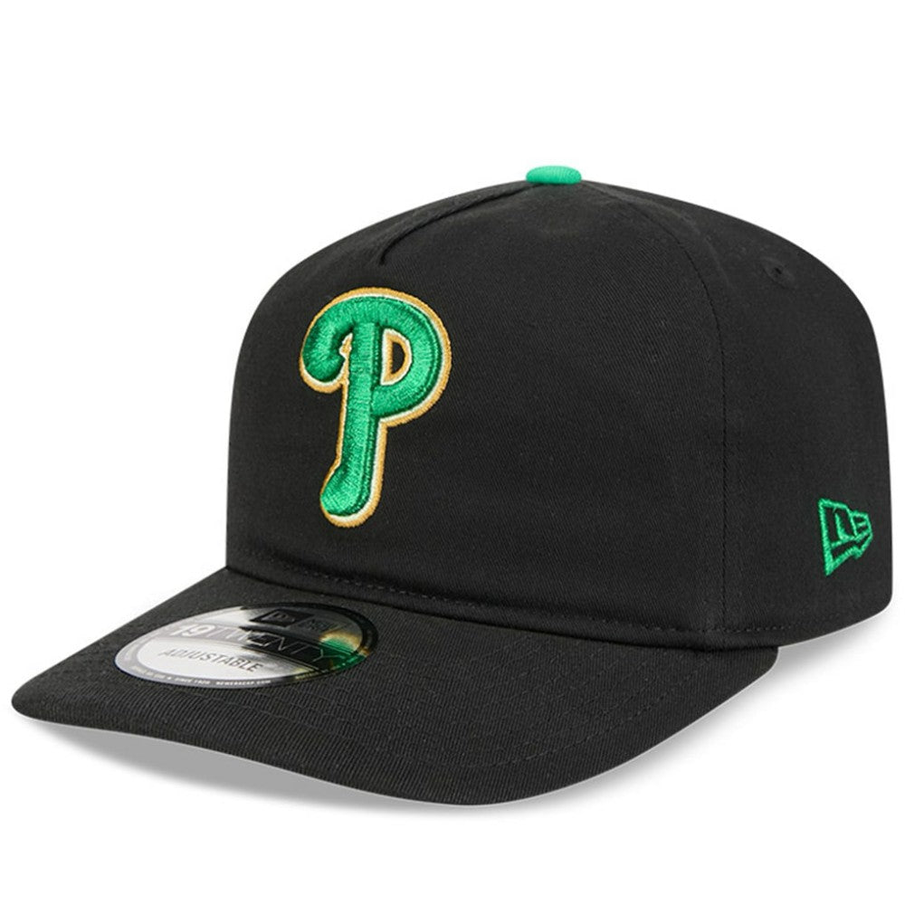 Philadelphia Phillies New Era 2026 St. Patrick's Day 19TWENTY Adjustable Hat - Black Hats
