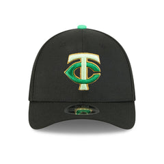 Minnesota Twins New Era 2026 St. Patrick's Day 39THIRTY Flex Hat - Black Hats