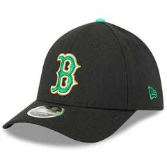 Boston Red Sox New Era 2026 St. Patrick's Day 39THIRTY Flex Hat - Black Hats