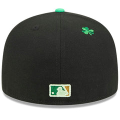 Milwaukee Brewers New Era 2026 St. Patrick's Day 59FIFTY Fitted Hat - Black Hats