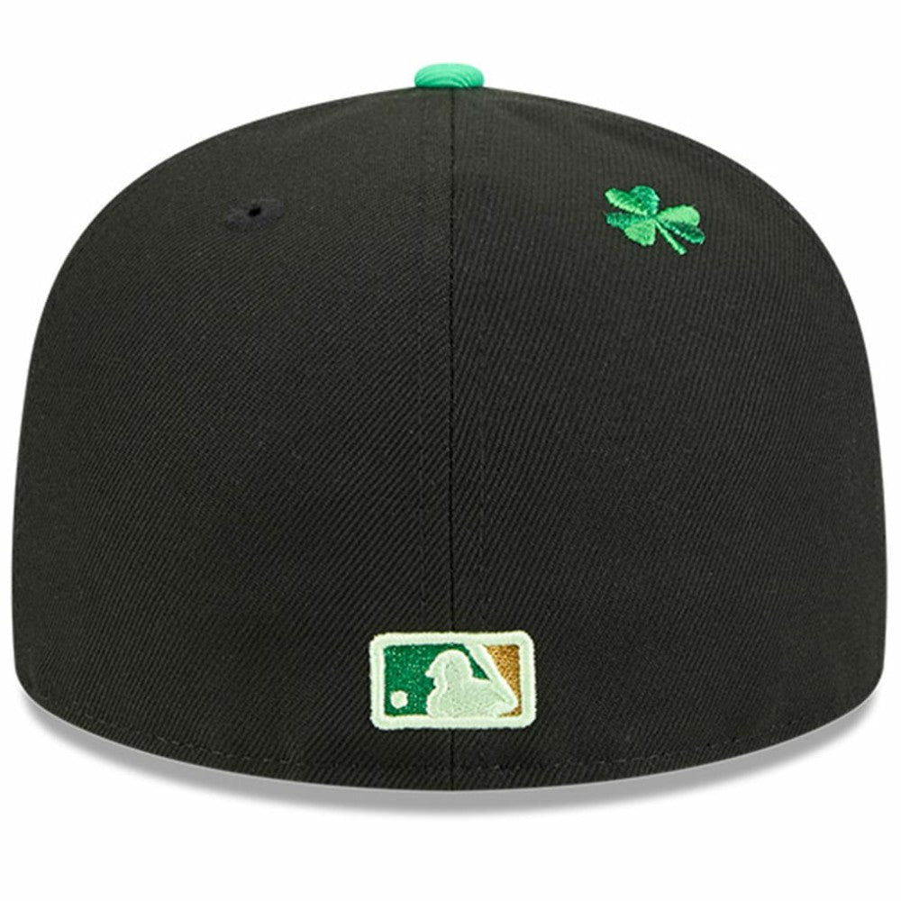 San Diego Padres New Era 2026 St. Patrick's Day 59FIFTY Fitted Hat - Black Hats