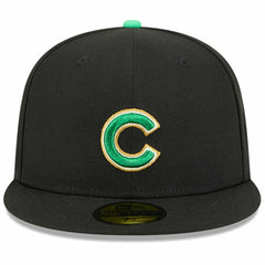 Chicago Cubs New Era 2026 St. Patrick's Day 59FIFTY Fitted Hat - Black Hats