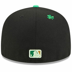 Atlanta Braves New Era 2026 St. Patrick's Day 59FIFTY Fitted Hat - Black Hats