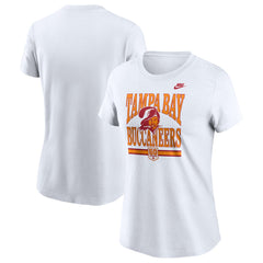 Tampa Bay Buccaneers Women's 50th Season T-Shirt - White T-shirts