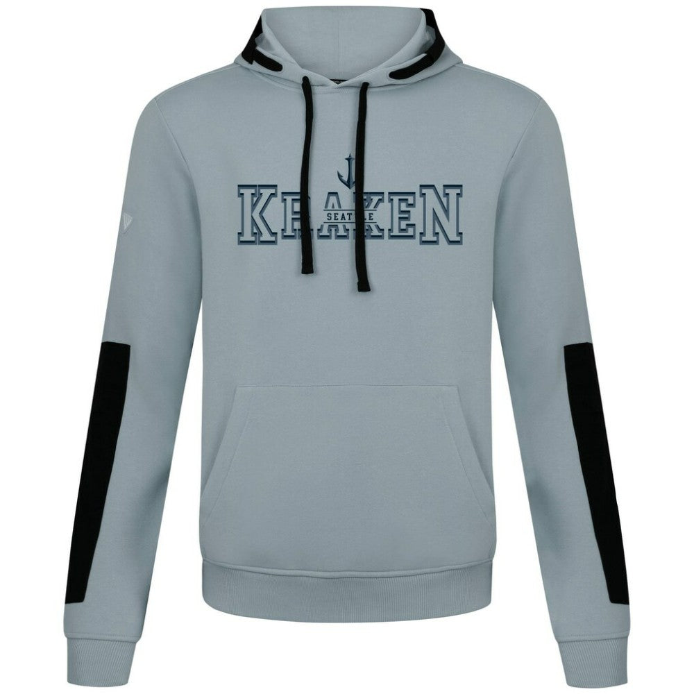 Seattle Kraken Levelwear Bombay Journey Pullover Hoodie - Gray | US 203144712