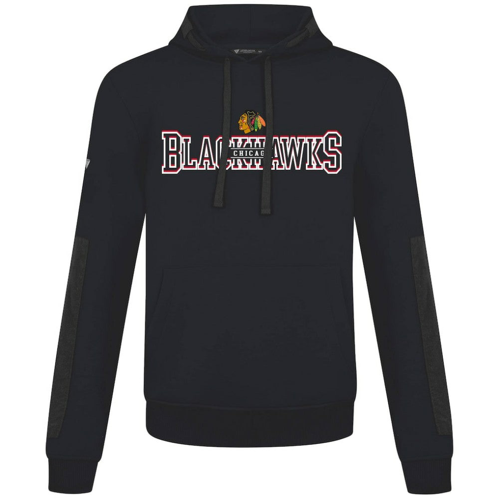 Chicago Blackhawks Levelwear Bombay Journey Pullover Hoodie - Black | US 203144724