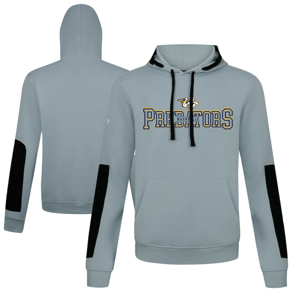 Nashville Predators Levelwear Bombay Journey Pullover Hoodie - Gray | US 203144728