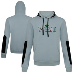 Minnesota Wild Levelwear Bombay Journey Pullover Hoodie - Gray | US 203144733