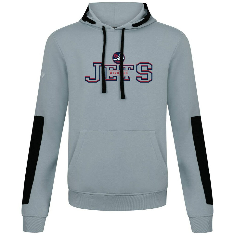 Winnipeg Jets Levelwear Bombay Journey Pullover Hoodie - Gray | US 203144741