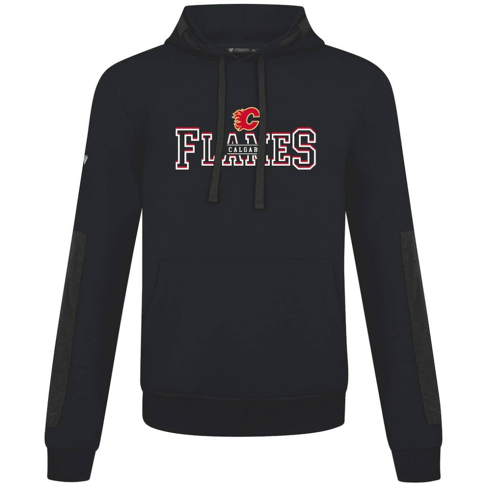 Calgary Flames Levelwear Bombay Journey Pullover Hoodie - Black | US 203144745