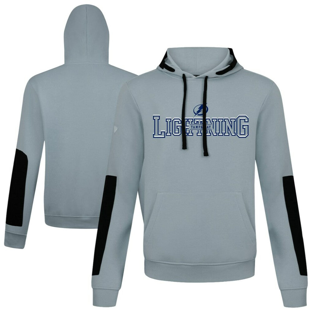 Tampa Bay Lightning Levelwear Bombay Journey Pullover Hoodie - Gray | US 203144751