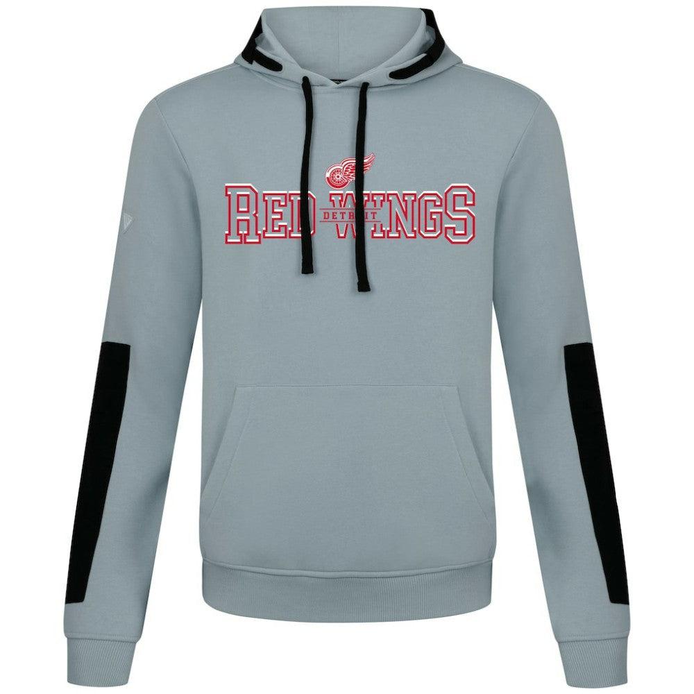 Detroit Red Wings Levelwear Bombay Journey Pullover Hoodie - Gray | US 203144760