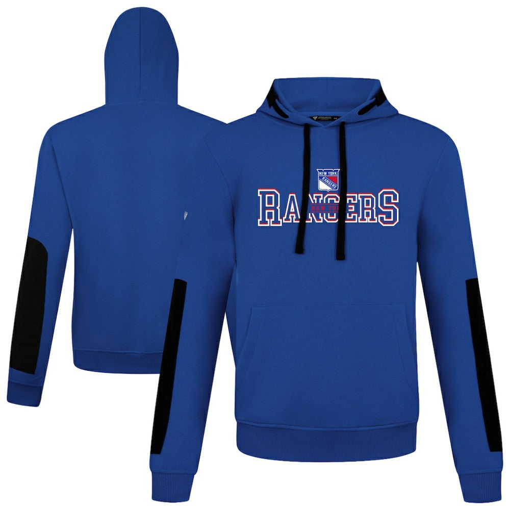 New York Rangers Levelwear Bombay Journey Pullover Hoodie - Blue | US 203144761