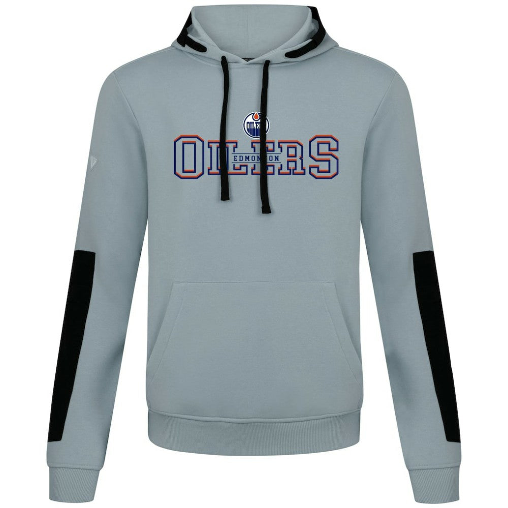 Edmonton Oilers Levelwear Bombay Journey Pullover Hoodie - Gray | US 203144764