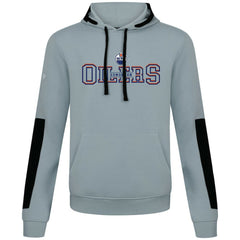 Edmonton Oilers Levelwear Bombay Journey Pullover Hoodie - Gray | US 203144764