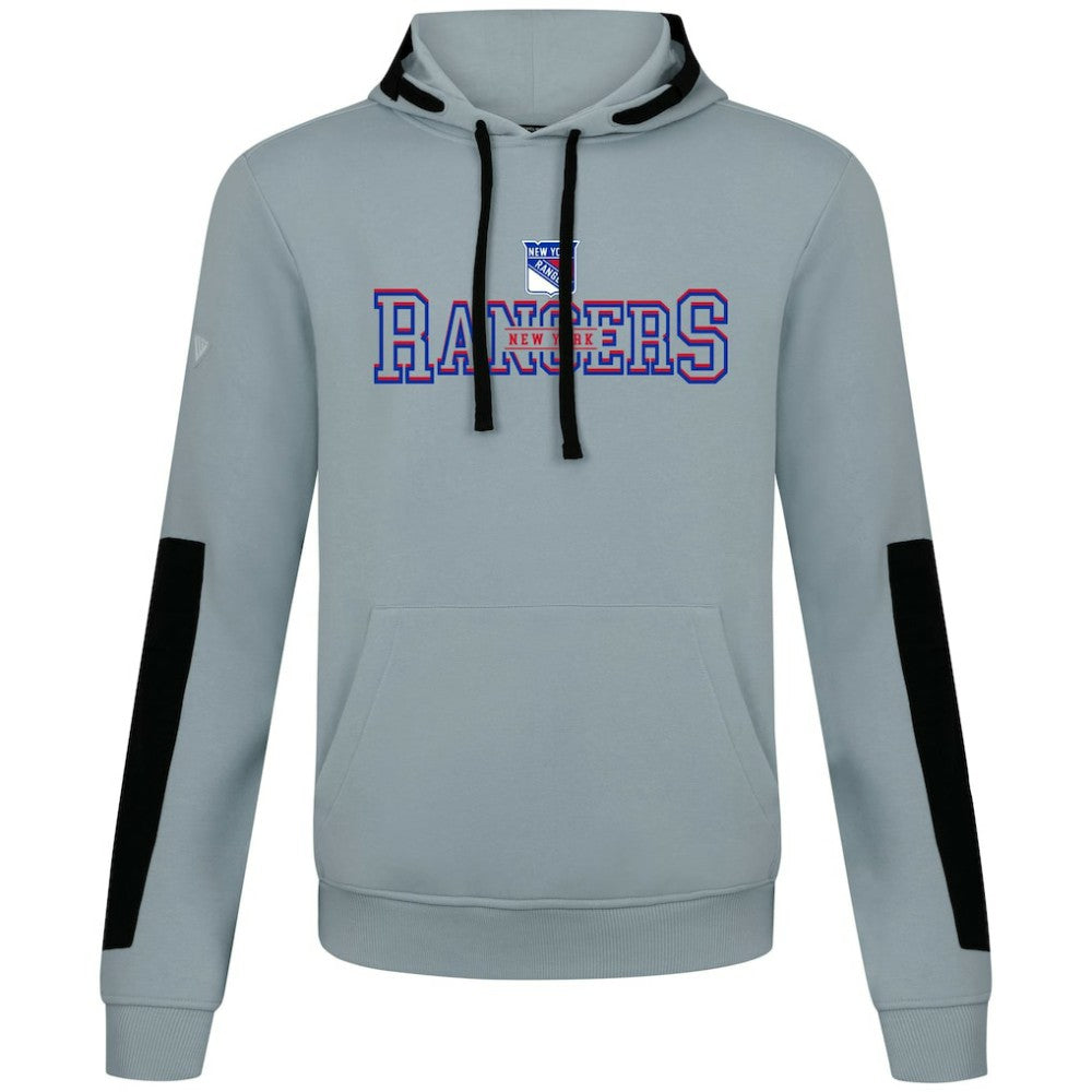 New York Rangers Levelwear Bombay Journey Pullover Hoodie - Gray | US 203144765