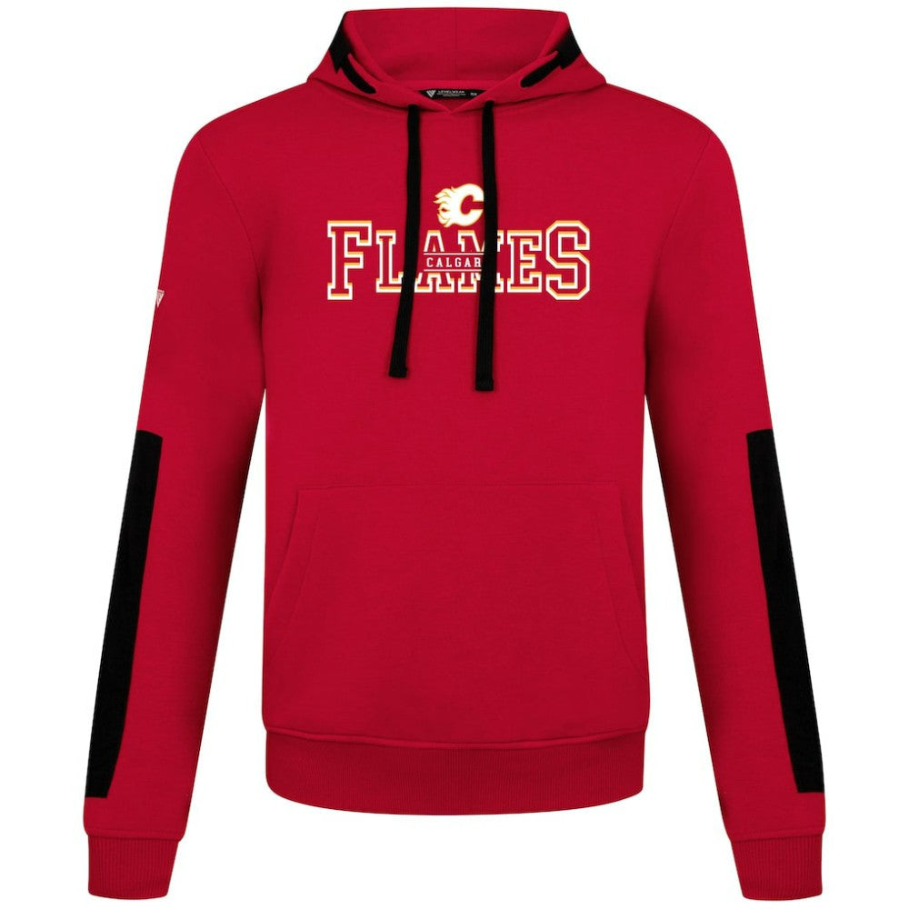 Calgary Flames Levelwear Bombay Journey Pullover Hoodie - Red | US 203144768