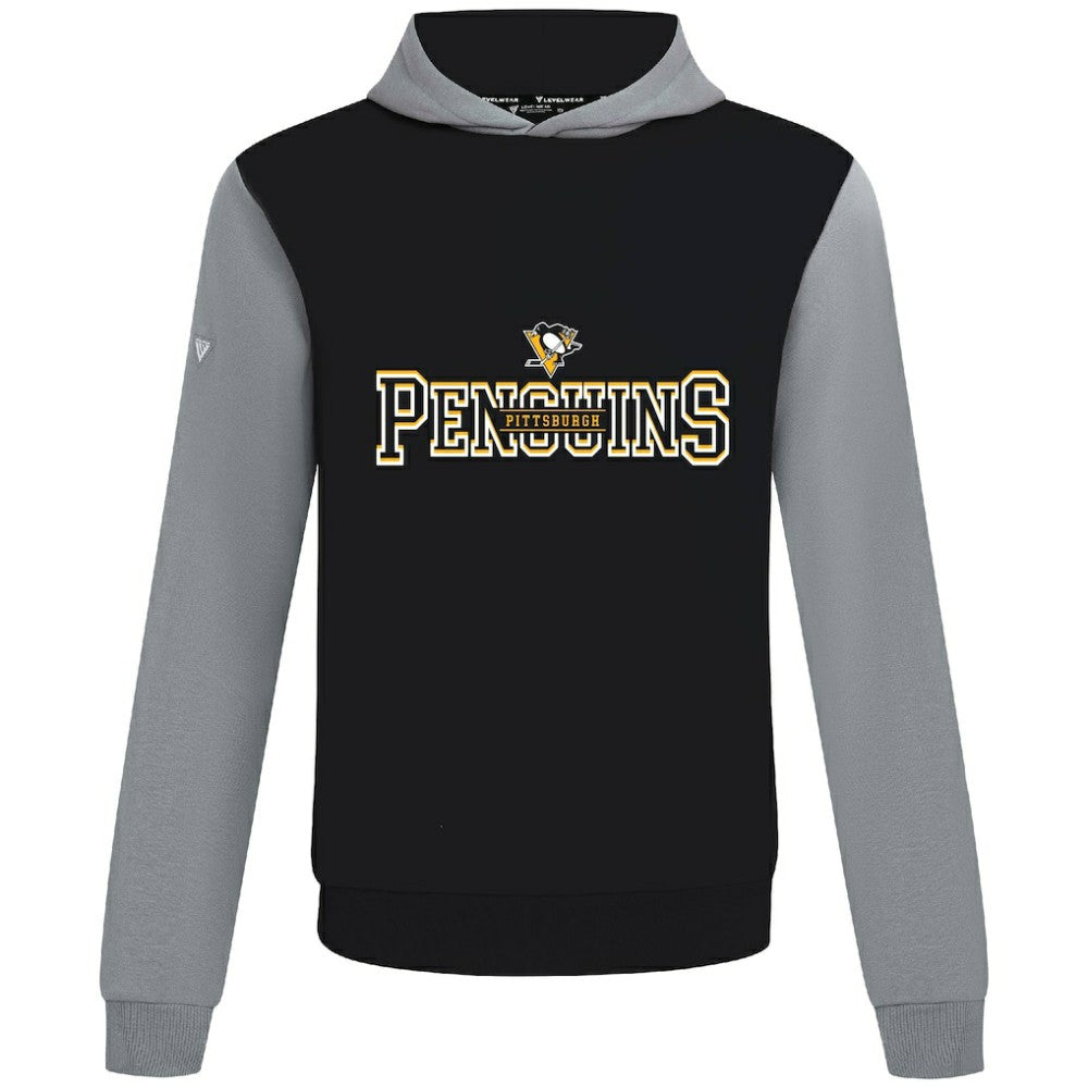 Pittsburgh Penguins Levelwear Ultimate Journey Pullover Hoodie - Black/Gray | US 203144776