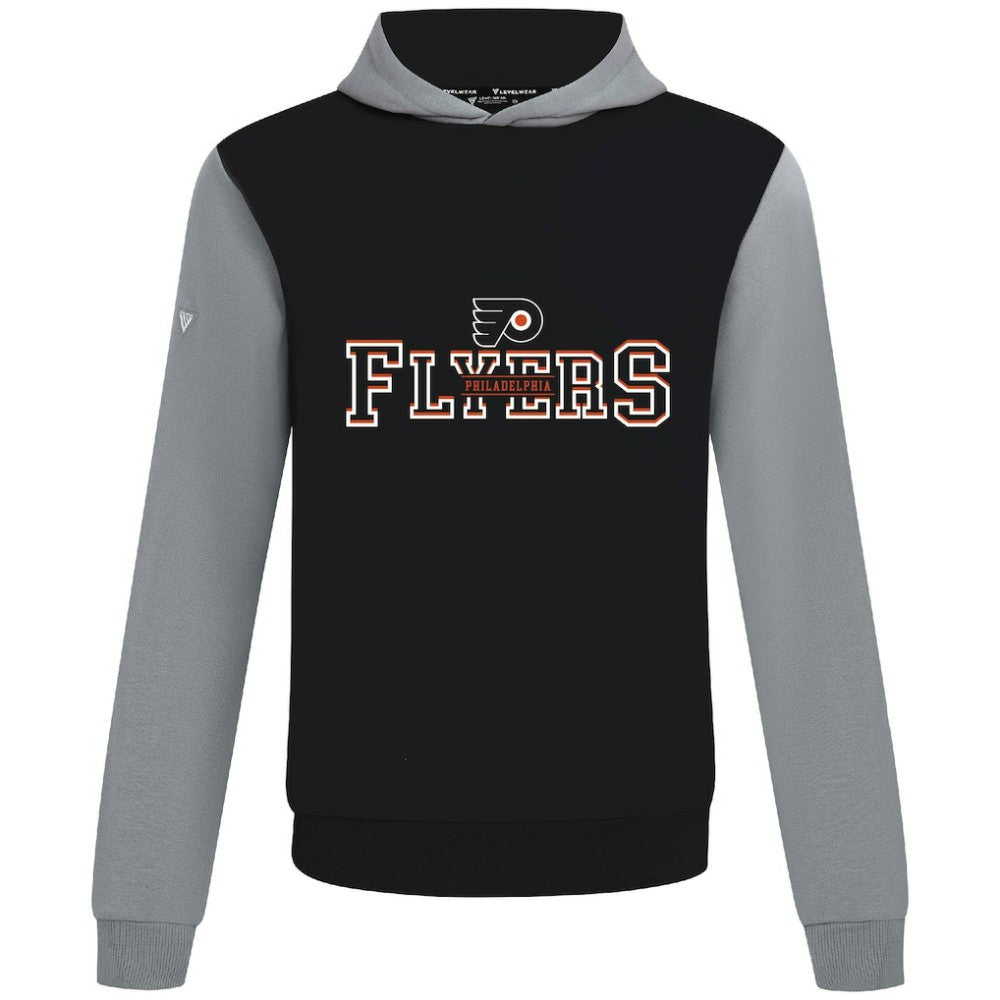 Philadelphia Flyers Levelwear Ultimate Journey Pullover Hoodie - Black/Gray | US 203144780