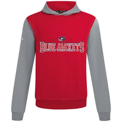 Columbus Blue Jackets Levelwear Ultimate Journey Pullover Hoodie - Red/Gray | US 203144784