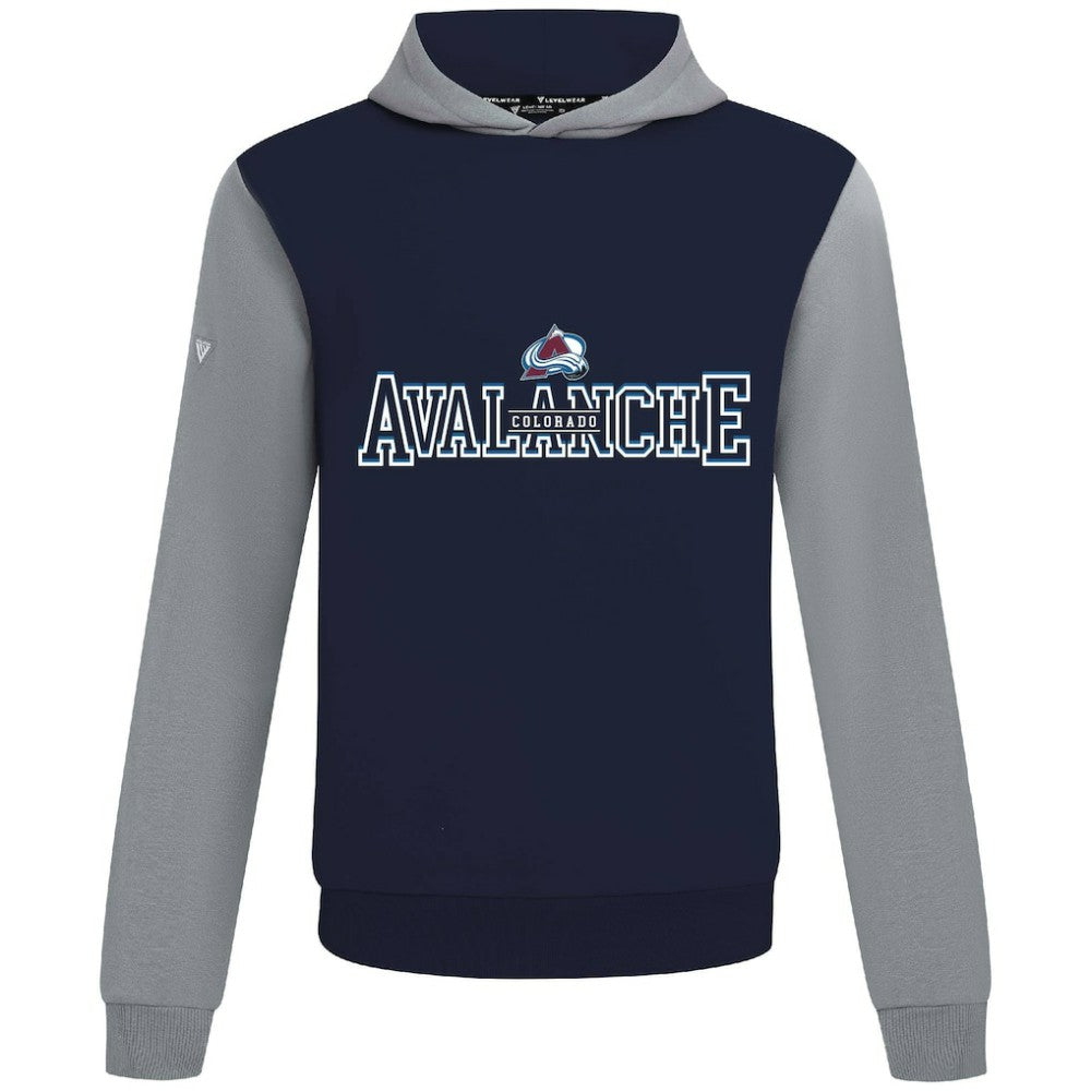 Colorado Avalanche Levelwear Ultimate Journey Pullover Hoodie - Navy/Gray | US 203144786