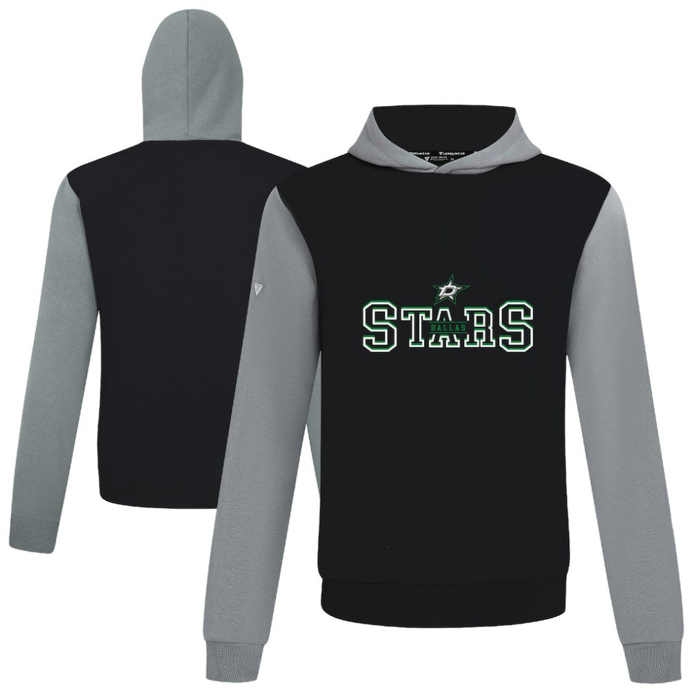Dallas Stars Levelwear Ultimate Journey Pullover Hoodie - Black/Gray | US 203144793