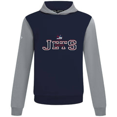 Winnipeg Jets Levelwear Ultimate Journey Pullover Hoodie - Navy/Gray | US 203144796