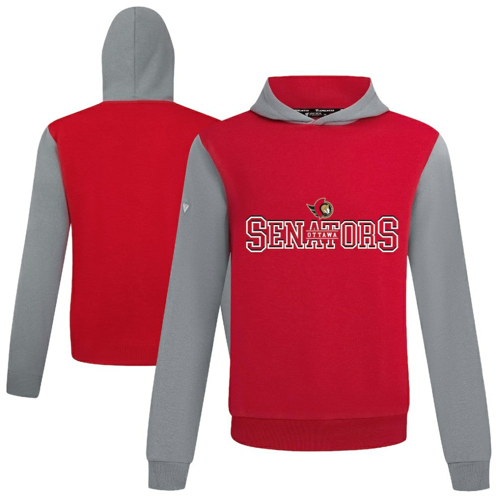 Ottawa Senators Levelwear Ultimate Journey Pullover Hoodie - Red/Gray | US 203144800