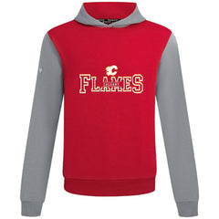Calgary Flames Levelwear Ultimate Journey Pullover Hoodie - Red/Gray | US 203144801