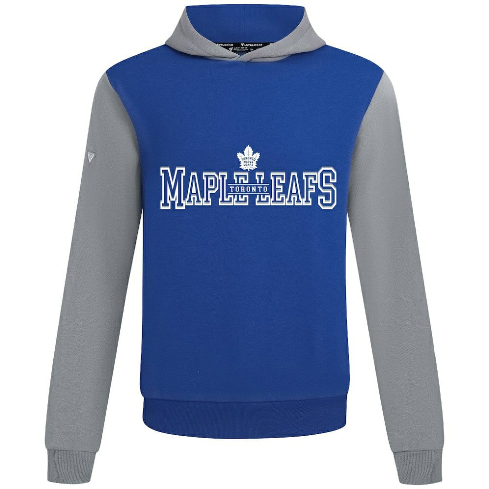 Toronto Maple Leafs Levelwear Ultimate Journey Pullover Hoodie - Blue/Gray | US 203144803