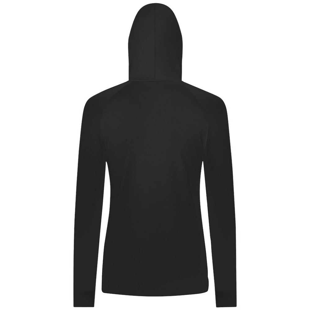 Ottawa Senators Levelwear Women's Slender Monument Raglan Pullover Hoodie - Black | US 203144870